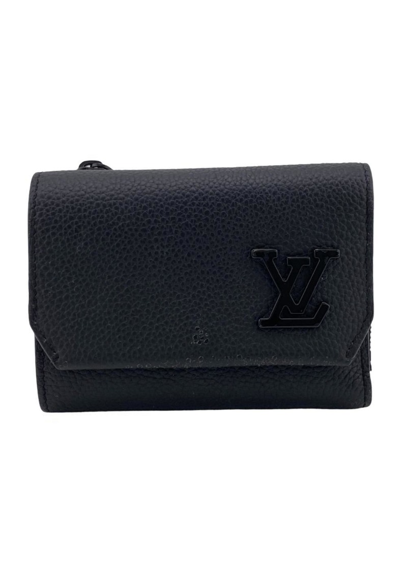 Louis Vuitton Pilot Case Leather Wallet (Pre-Owned)
