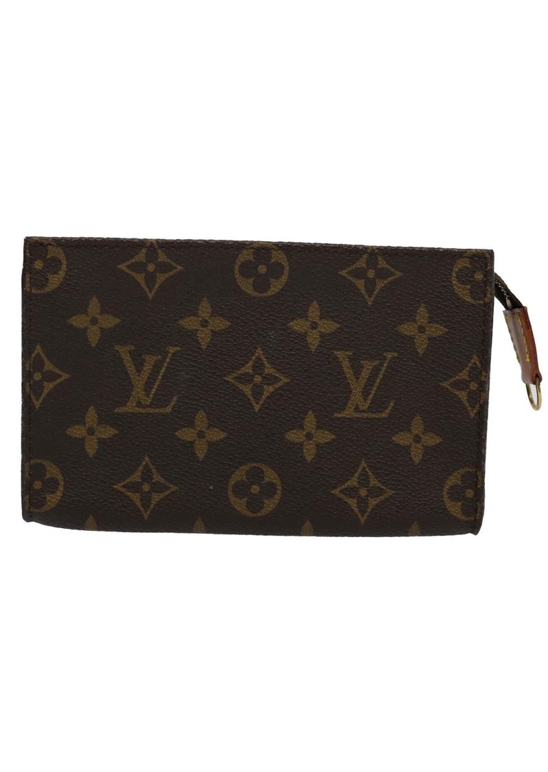 Louis Vuitton Poche Toilette 15 Canvas Clutch Bag (Pre-Owned)