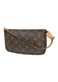 Louis Vuitton Pochette Accessoires Canvas Clutch Bag (Pre-Owned)