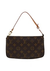 Louis Vuitton Pochette Accessoires Canvas Clutch Bag (Pre-Owned)