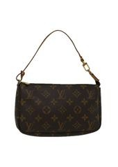 Louis Vuitton Pochette Accessoires Canvas Clutch Bag (Pre-Owned)