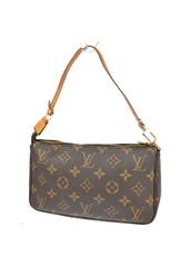 Louis Vuitton Pochette Accessoires Canvas Clutch Bag (Pre-Owned)