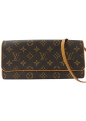 Louis Vuitton Pochette Twin Canvas Clutch Bag (Pre-Owned)