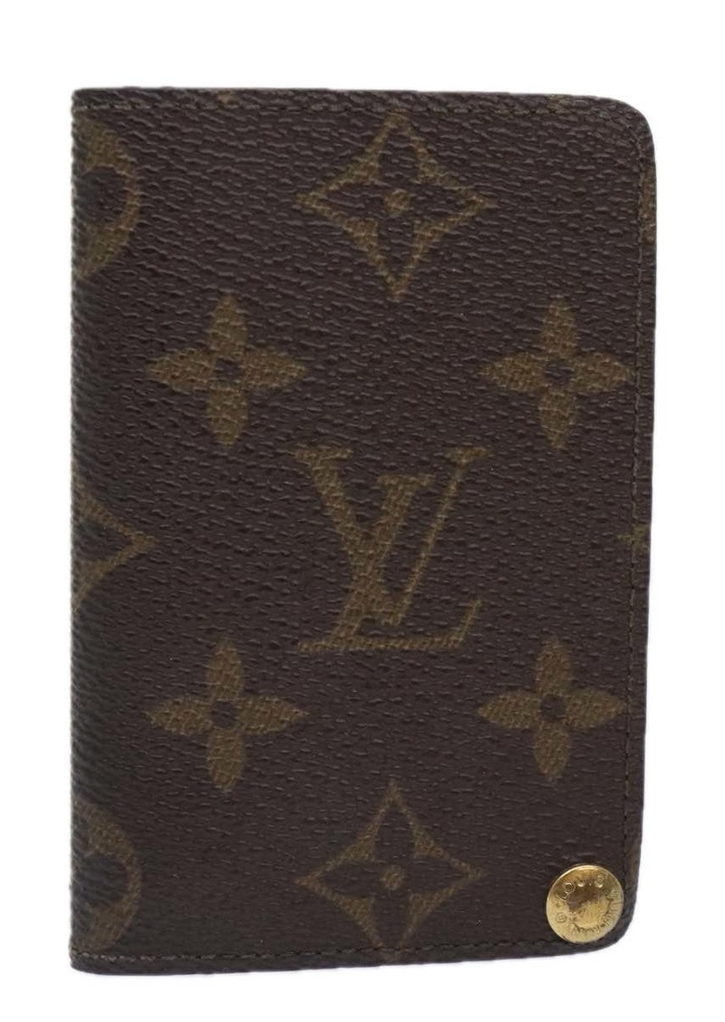 Louis Vuitton Porte Carte Crédit Pression Canvas Wallet (Pre-Owned)