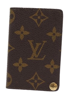 Louis Vuitton Porte Carte Crédit Pression Canvas Wallet (Pre-Owned)