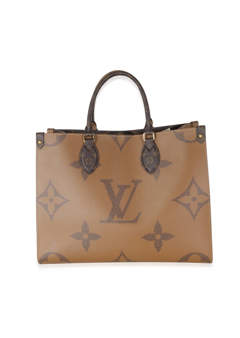 Louis Vuitton Reverse Monogram Giant Canvas Onthego MM