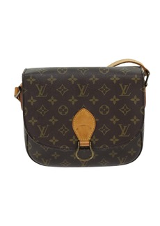 Louis Vuitton Saint Cloud Canvas Shoulder Bag (Pre-Owned)