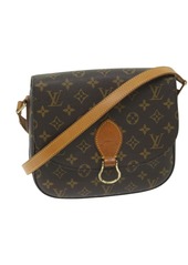 Louis Vuitton Saint Cloud Canvas Shoulder Bag (Pre-Owned)