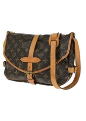 Louis Vuitton Saumur 30 Canvas Shoulder Bag (Pre-Owned)