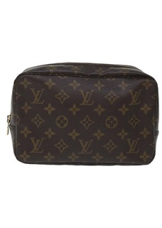Louis Vuitton Trousse De Toilette Canvas Clutch Bag (Pre-Owned)