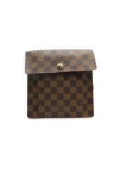 Louis Vuitton Louis Vuittton Damier Ebene Pimlico Crossbody Bag In Brown Coated Canvas