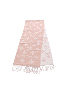 Louis Vuitton Lv Essential Beige Rose Scarf Wool Beige Off