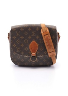 Louis Vuitton Sun Crew Gm Monogram Shoulder Bag Pvc Leather Brown