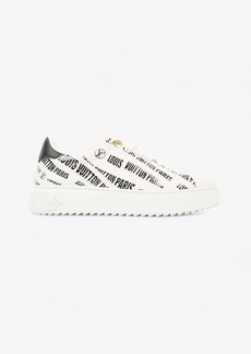 Louis Vuitton Time Out Sneaker / Logo All Over Leather