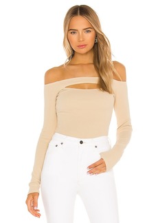 Lovers + Friends Lovers and Friends Cut Out Off Shoulder Top