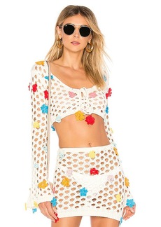 Lovers + Friends Lovers and Friends Flower Power Top