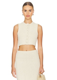 Lovers + Friends Lovers and Friends Agnese Cropped Vest