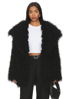 Lovers + Friends Lovers and Friends Amani Faux Fur Coat