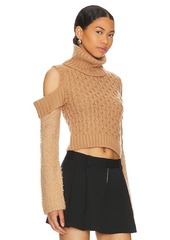 Lovers + Friends Lovers and Friends Analise Cold Shoulder Sweater