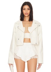 Lovers + Friends Lovers and Friends Bride Moto Jacket