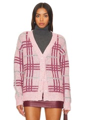 Lovers + Friends Lovers and Friends Damia Plaid Cardigan