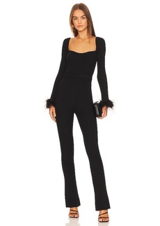 Lovers + Friends Lovers and Friends Evana Feather Jumpsuit