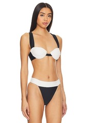 Lovers + Friends Lovers and Friends Kula Ruched Swim Top