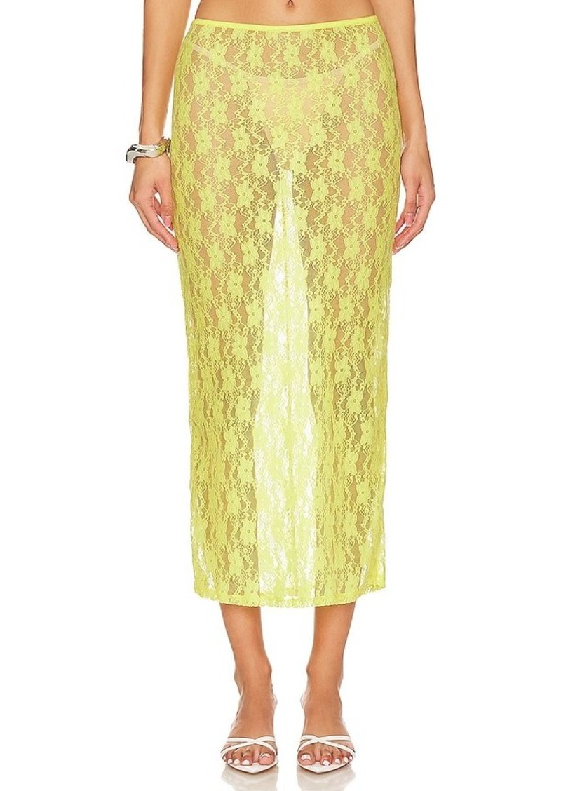 Lovers + Friends Lovers and Friends Lia Sheer Skirt