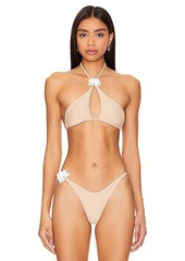 Lovers + Friends Lovers and Friends Margaret Cross Front Halter Top