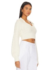 Lovers + Friends Lovers and Friends Mel Cable Knit Sweater