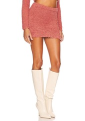 Lovers + Friends Lovers and Friends Safya Fuzzy Mini Skirt
