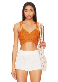 Lovers + Friends Lovers and Friends Solana Crochet Top