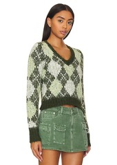 Lovers + Friends Lovers and Friends Tanessa Argyle Sweater