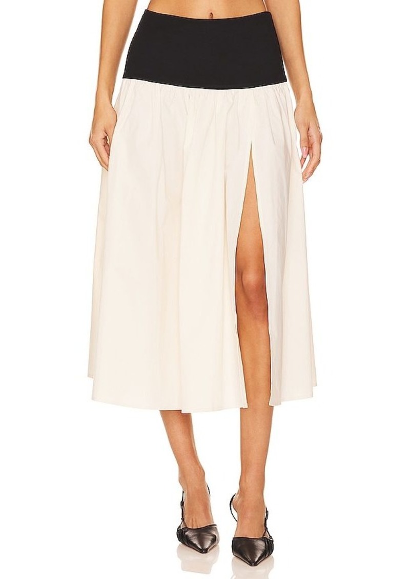 Lovers + Friends Lovers and Friends x Anja DujakoviÄ Mac Midi Skirt