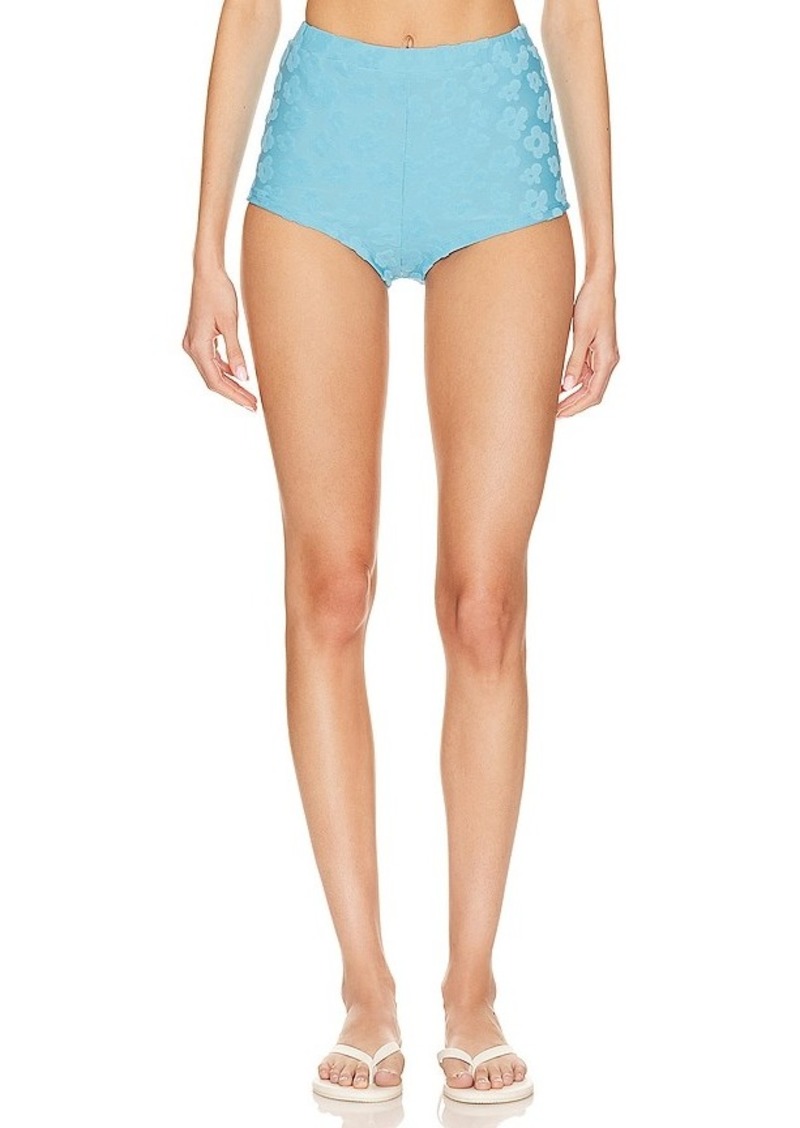 Lovers + Friends Lovers and Friends x Ella Rose Vacation Blues High Waist Short