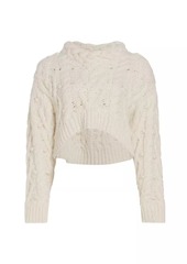 LoveShackFancy Galiona Wool-Blend Sweater
