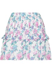 LoveShackFancy Ignacia ruffle mini skirt