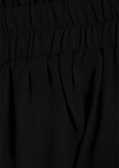 LoveShackFancy - Tiered ruffled chiffon mini skirt - Black - XXS