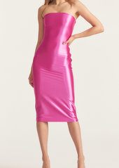 LoveShackFancy - Women's Lanal Strapless Midi Tube Dress - Pink - US 0 - Moda Operandi