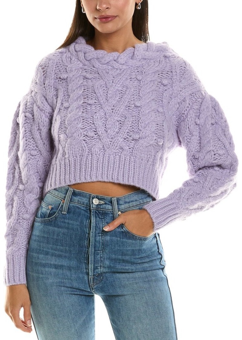 LoveShackFancy Galiona Alpaca & Wool-Blend Sweater