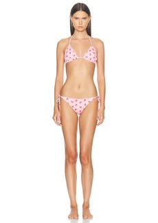 LoveShackFancy Harbor Bikini Set