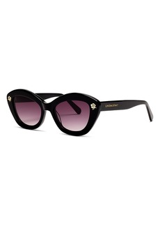 LoveShackFancy Hessel Cat Eye Sunglasses, 53mm