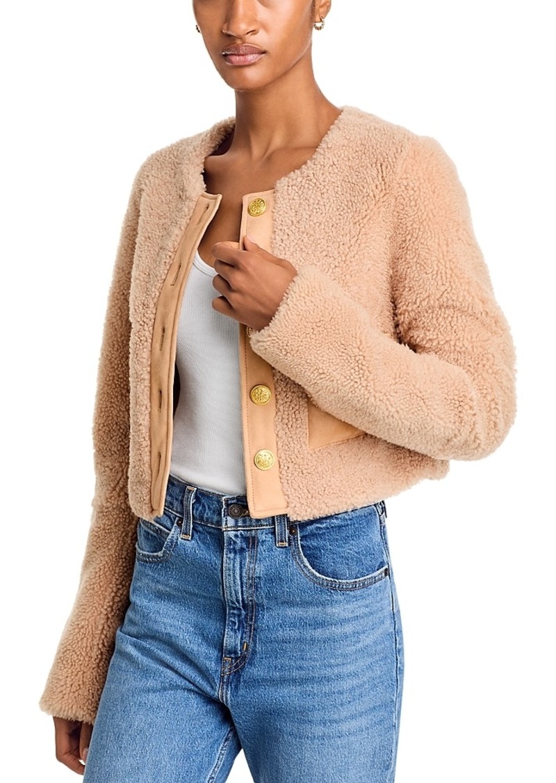 LoveShackFancy Lully Button Front Jacket