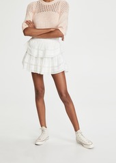 LoveShackFancy Ruffle Miniskirt