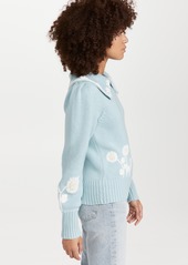 LoveShackFancy Union Collared Pullover