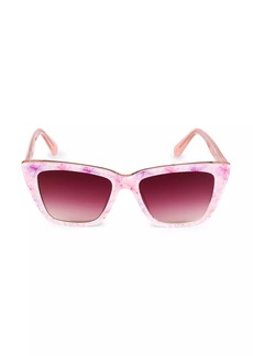 LoveShackFancy Newsom 54MM Cat Eye Sunglasses