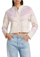 LoveShackFancy Shantae Fair Isle Cardigan