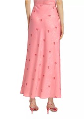 LoveShackFancy Venus Jacquard Noam Maxi Skirt