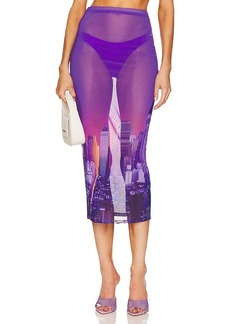lovewave Purple Haze Maxi Skirt