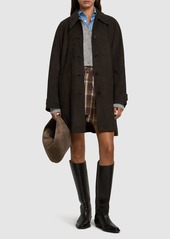 Low Classic Buttoned Short Coat